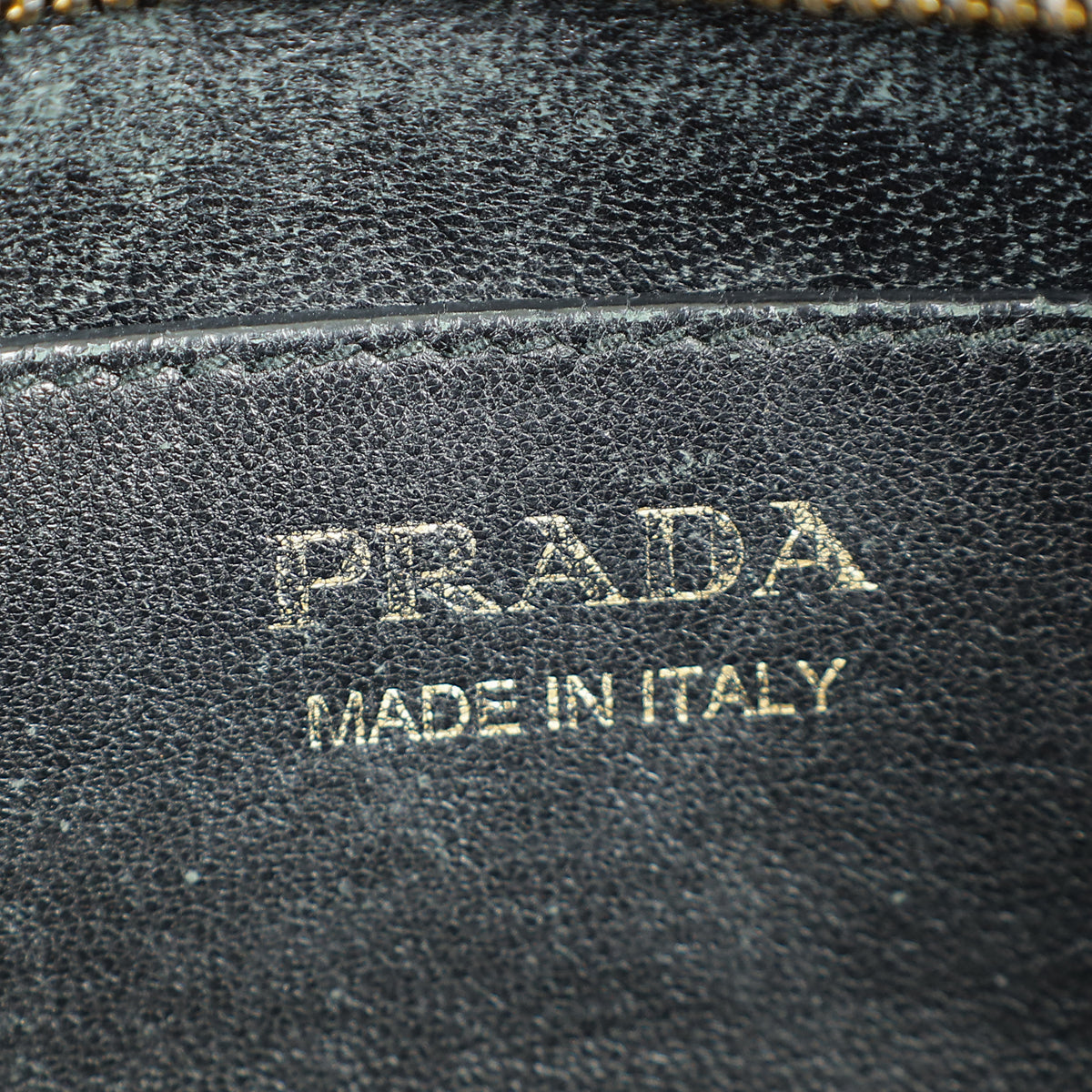 Prada Bicolor Esplanade Shoulder Bag