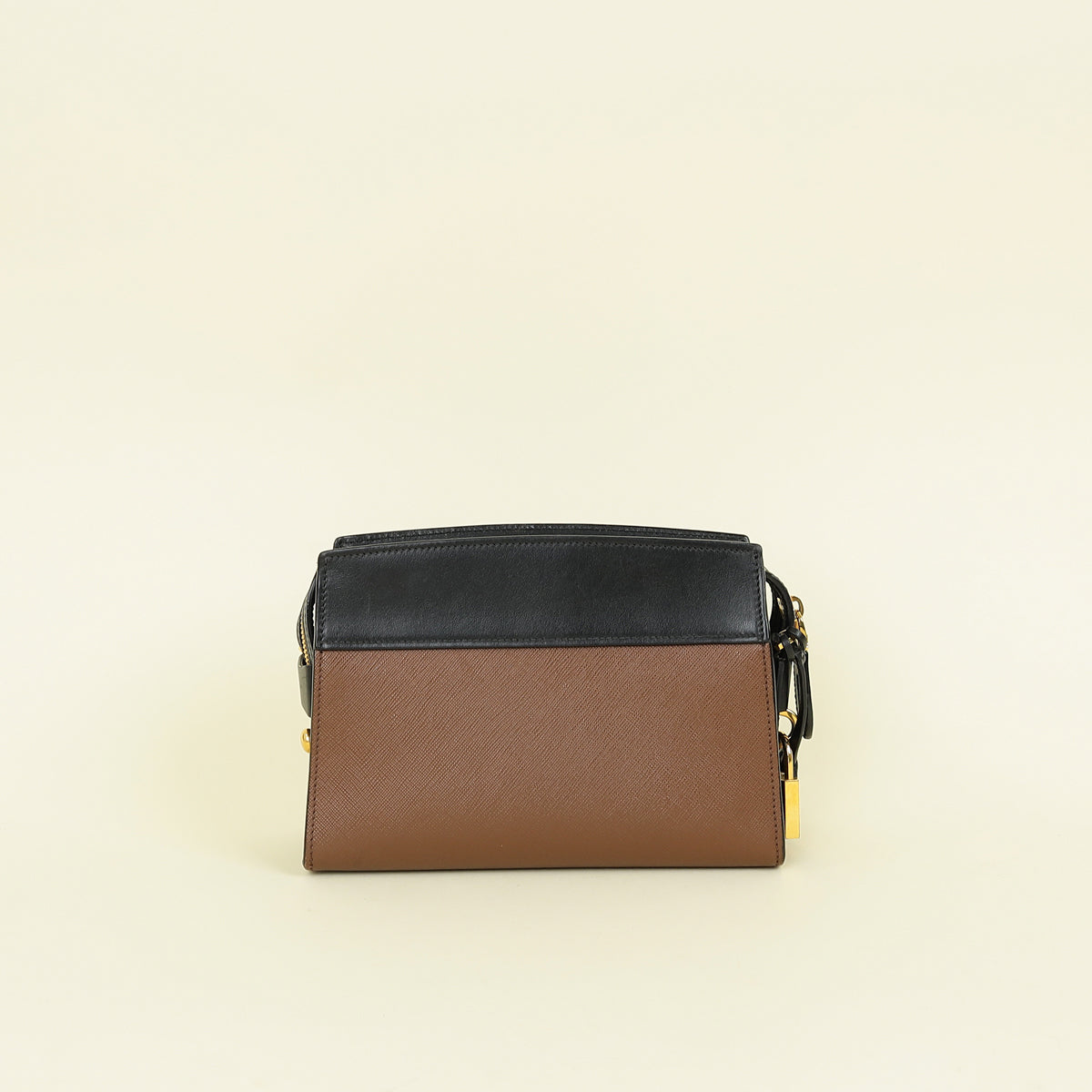 Prada Bicolor Esplanade Shoulder Bag