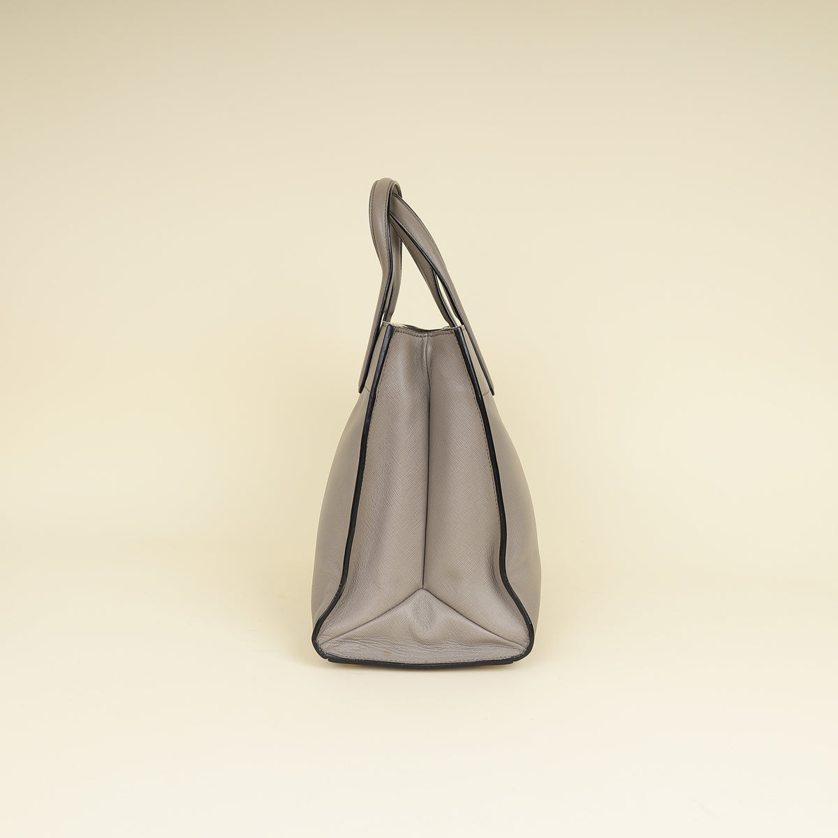 Prada Grey Soft Convertible Bag