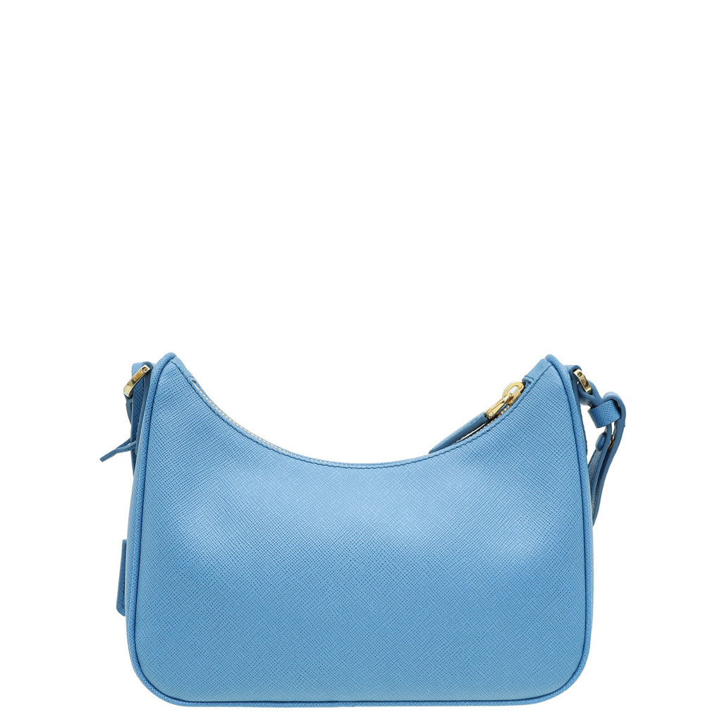 Prada Light Blue Re-Edition Mini Bag