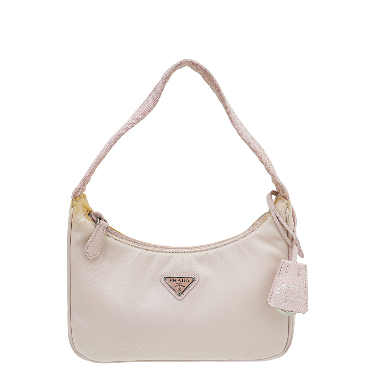 Prada Alabaster Pink Re-Nylon Re-Edition 2000 Mini Bag
