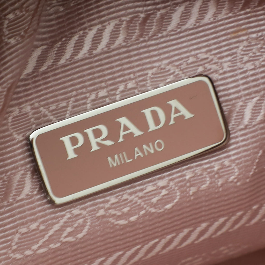 Prada Alabaster Pink Re-Nylon Re-Edition 2000 Mini Bag