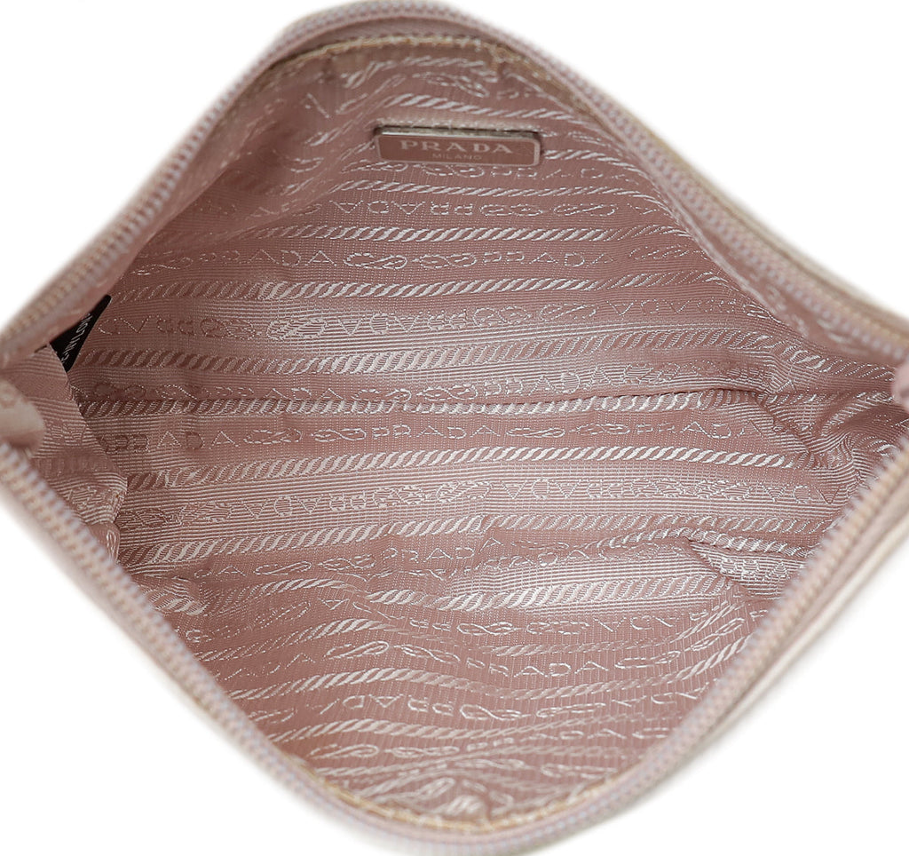Prada Alabaster Pink Re-Nylon Re-Edition 2000 Mini Bag