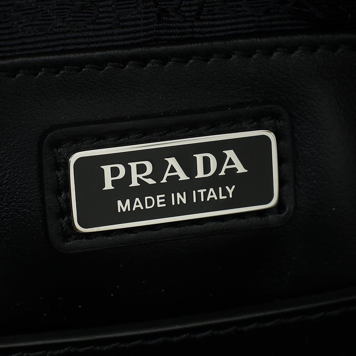 Prada Black Brique Bag