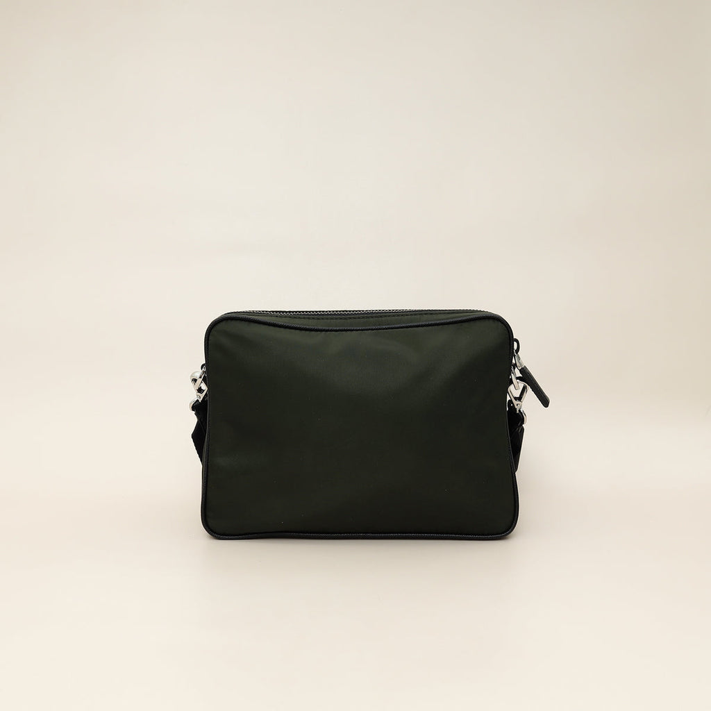 Prada Kaki Re-Nylon Shoulder Bag
