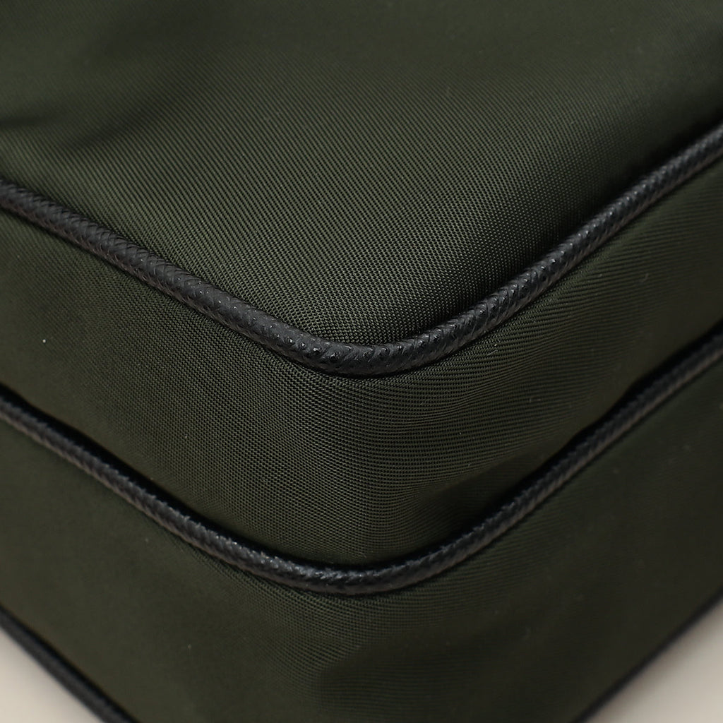 Prada Kaki Re-Nylon Shoulder Bag