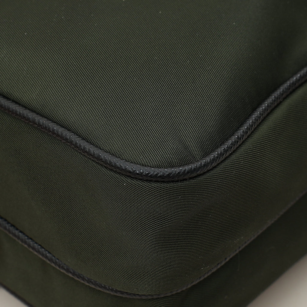 Prada Kaki Re-Nylon Shoulder Bag
