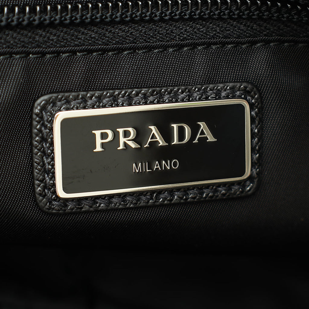 Prada Black Re-Nylon Belt Bag