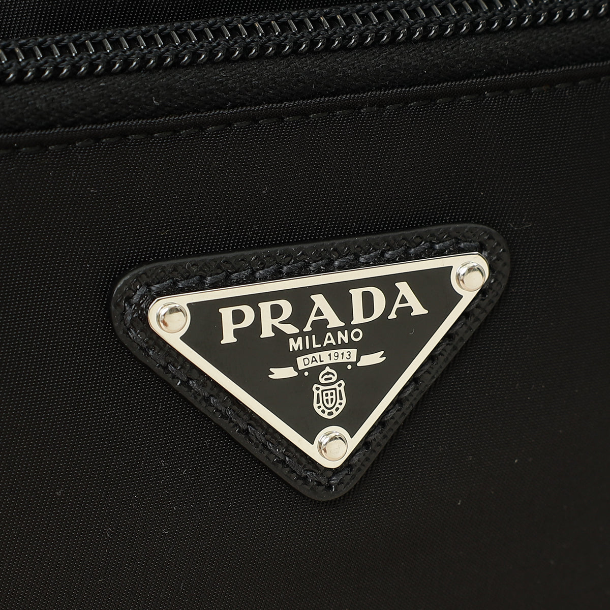 Prada Black Re-Nylon Belt Bag
