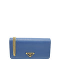 Prada Bluette Vitello Move Wallet On Chain