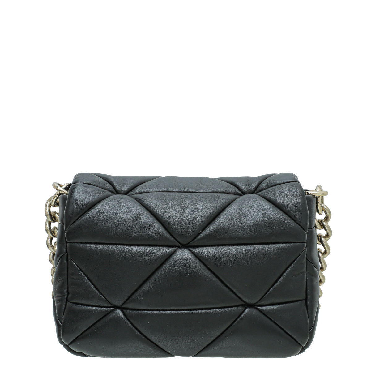Prada Black System Nappa Patchwork Bag