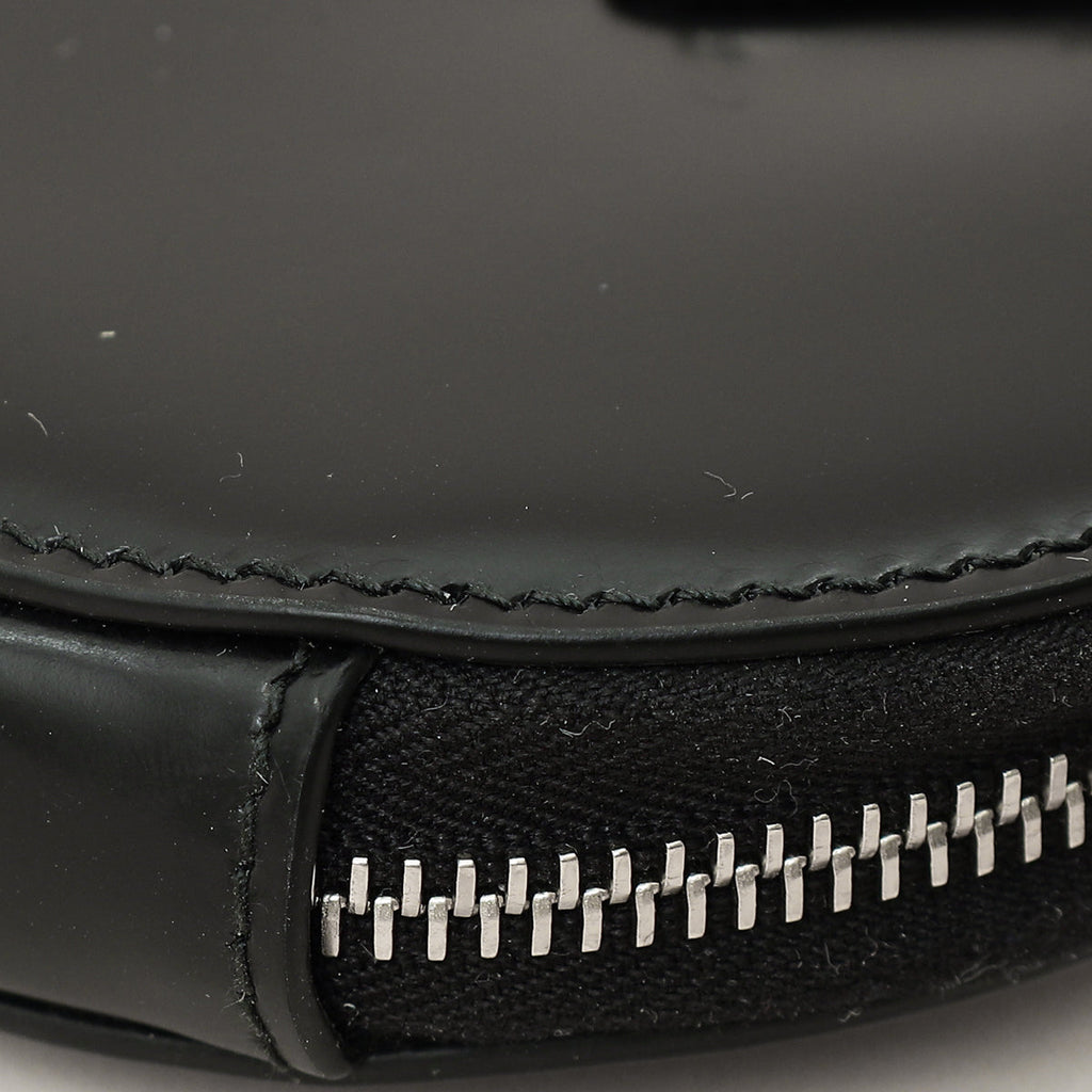 Prada Black Mini Round Pouch