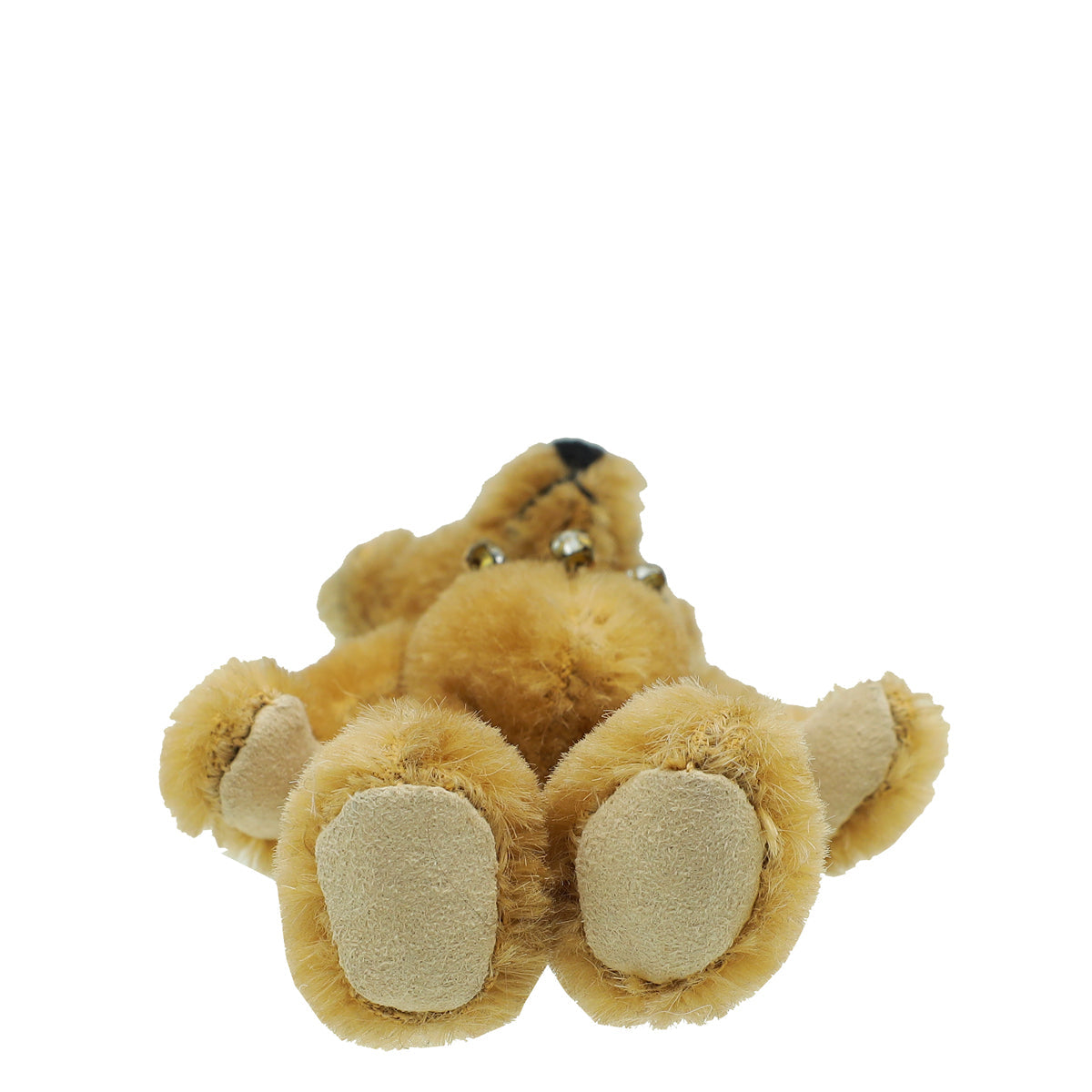 Prada Brown Teddy Key Ring Bag Charm