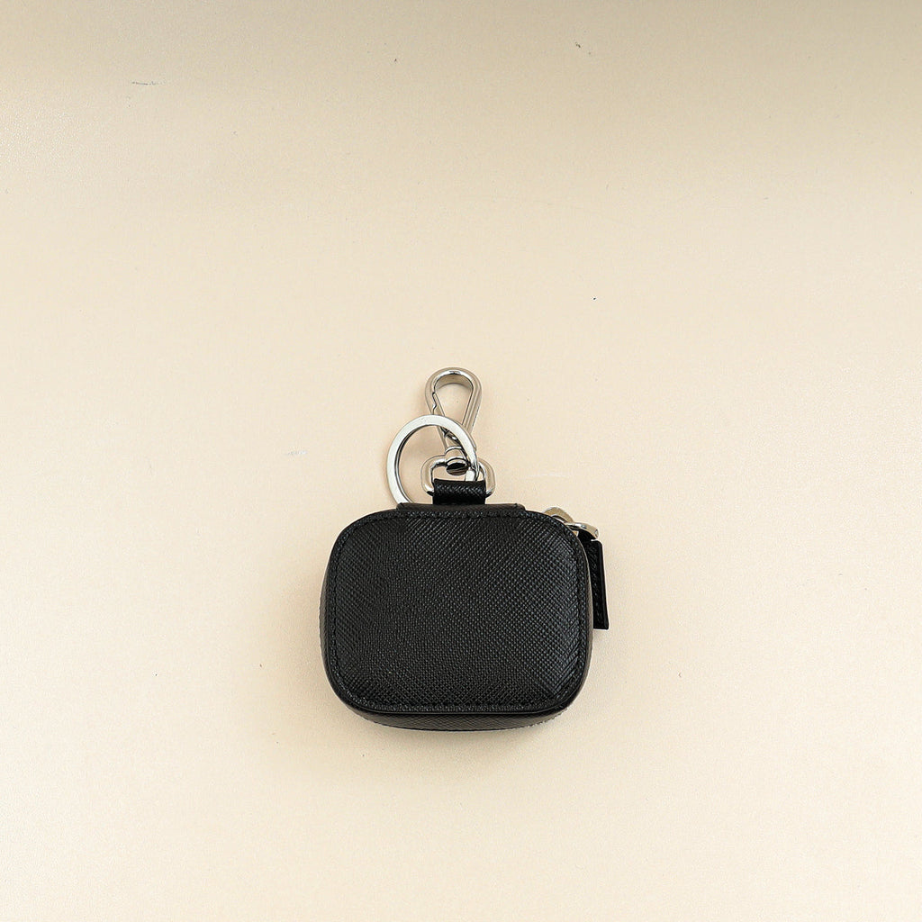Prada Black Coin Holder Bag Charm