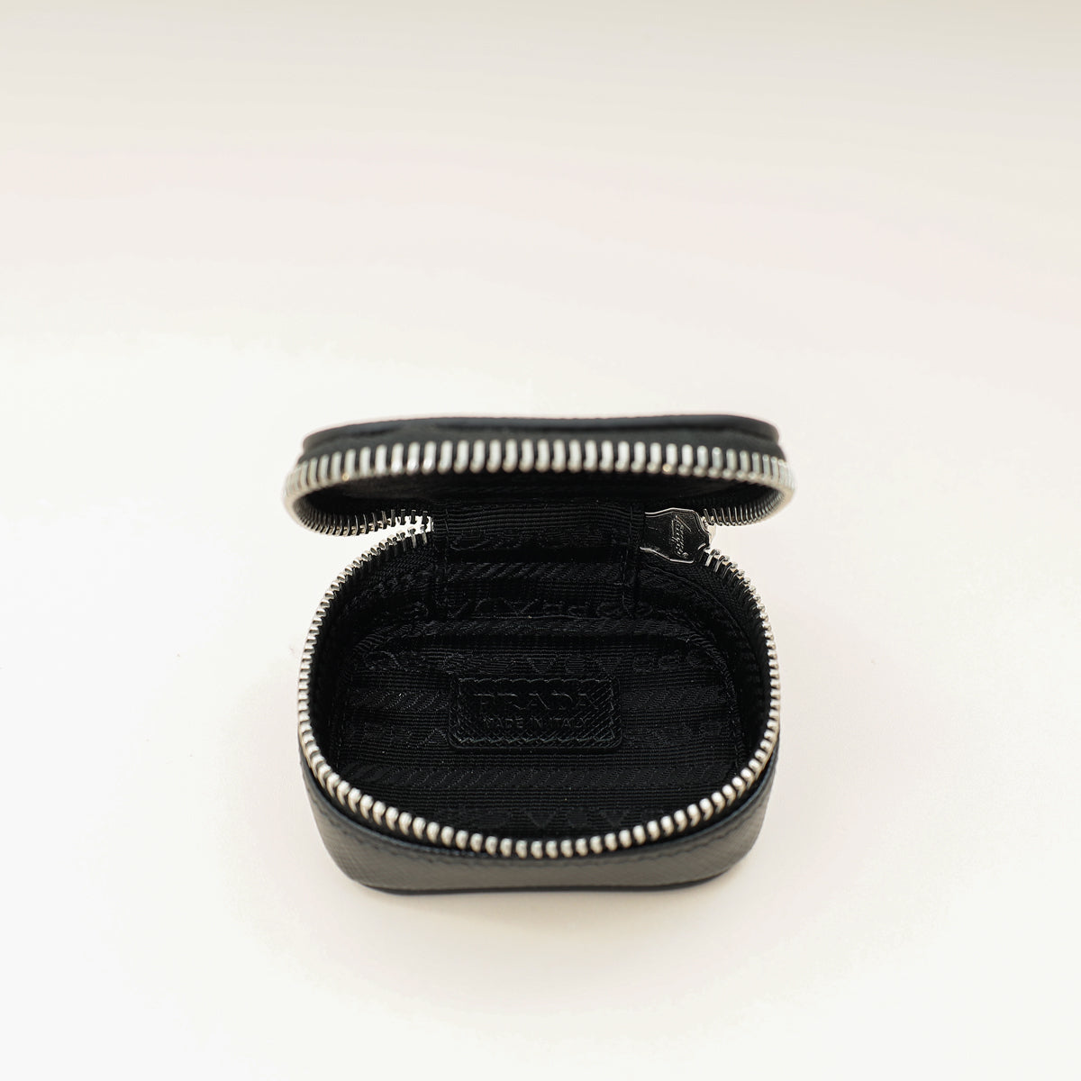 Prada Black Coin Holder Bag Charm