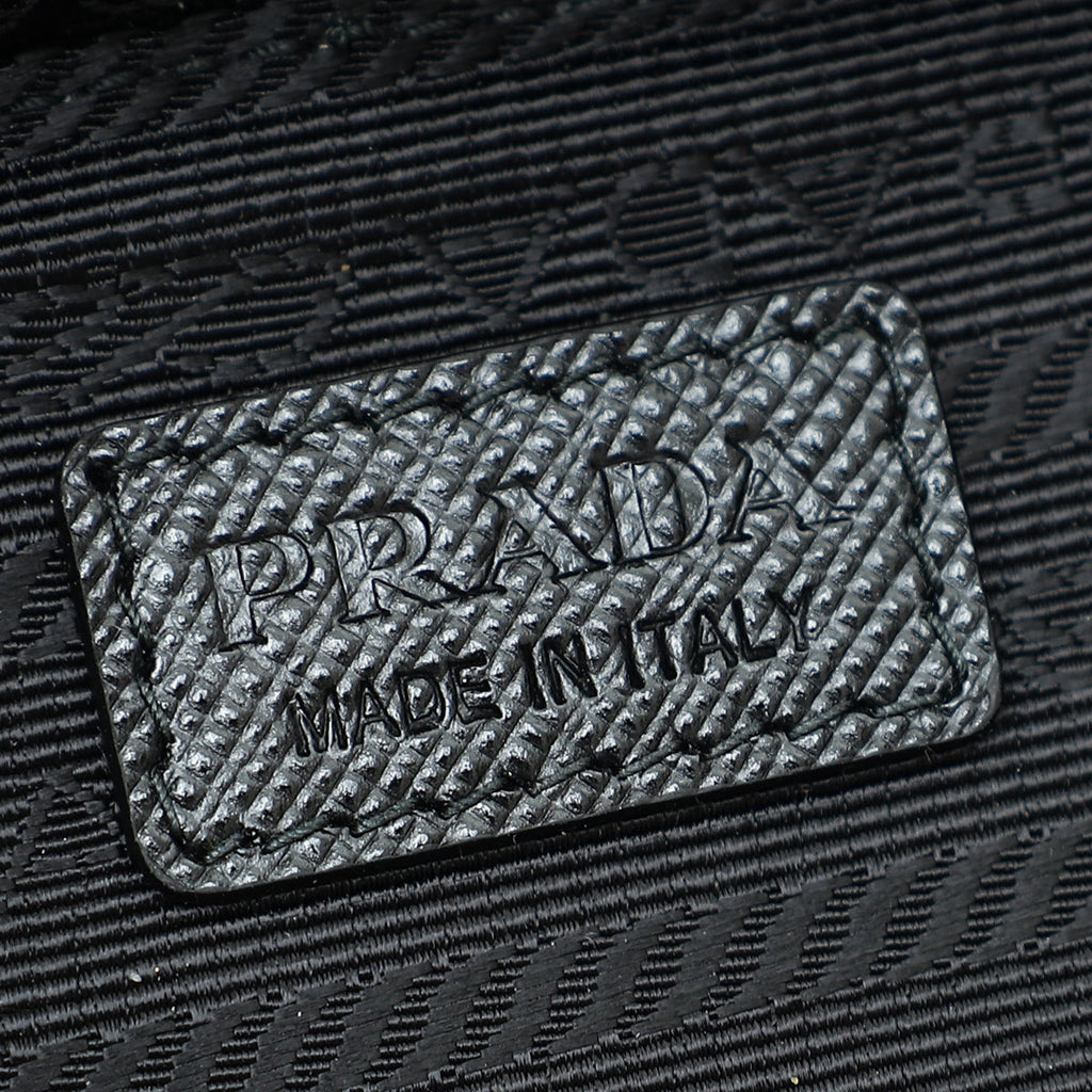 Prada Black Coin Holder Bag Charm