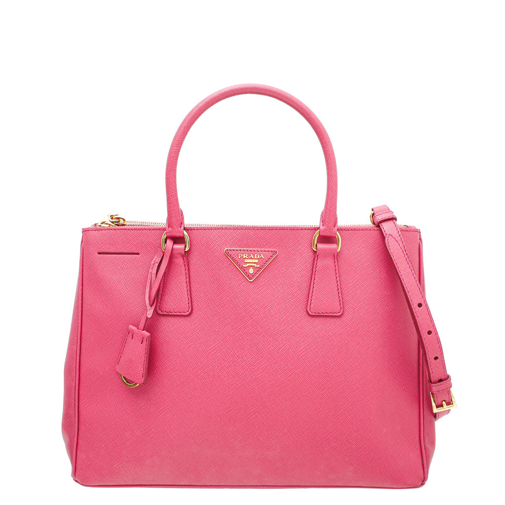 Prada Pink Lux Galleria Bag