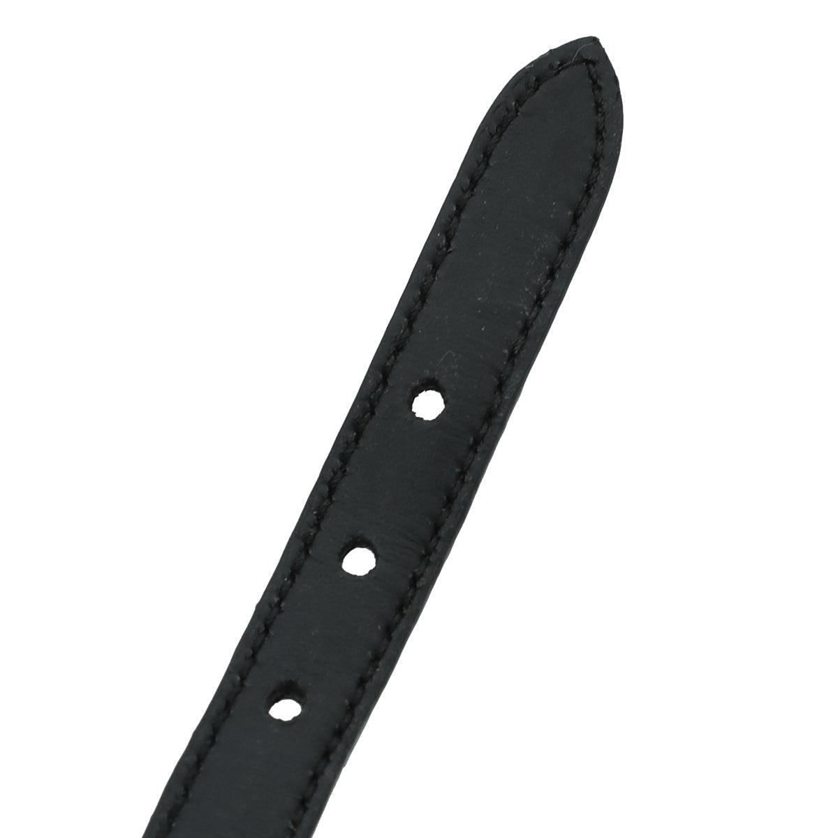 Prada Black Logo Crocodile Medium Bracelet