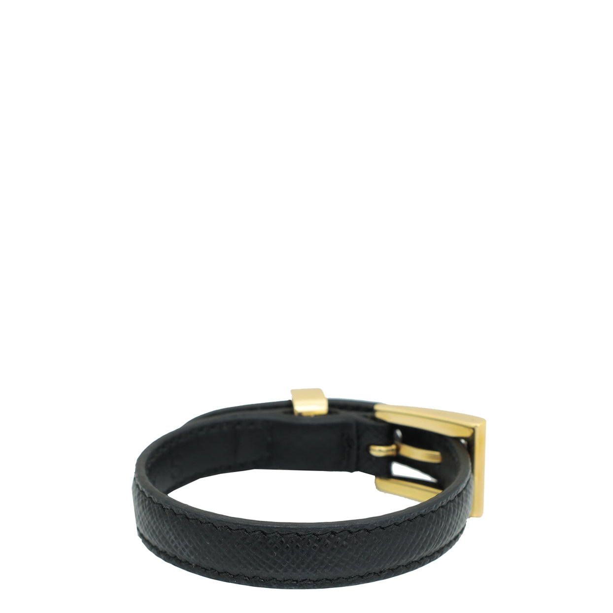 Prada Black Logo Small Bracelet