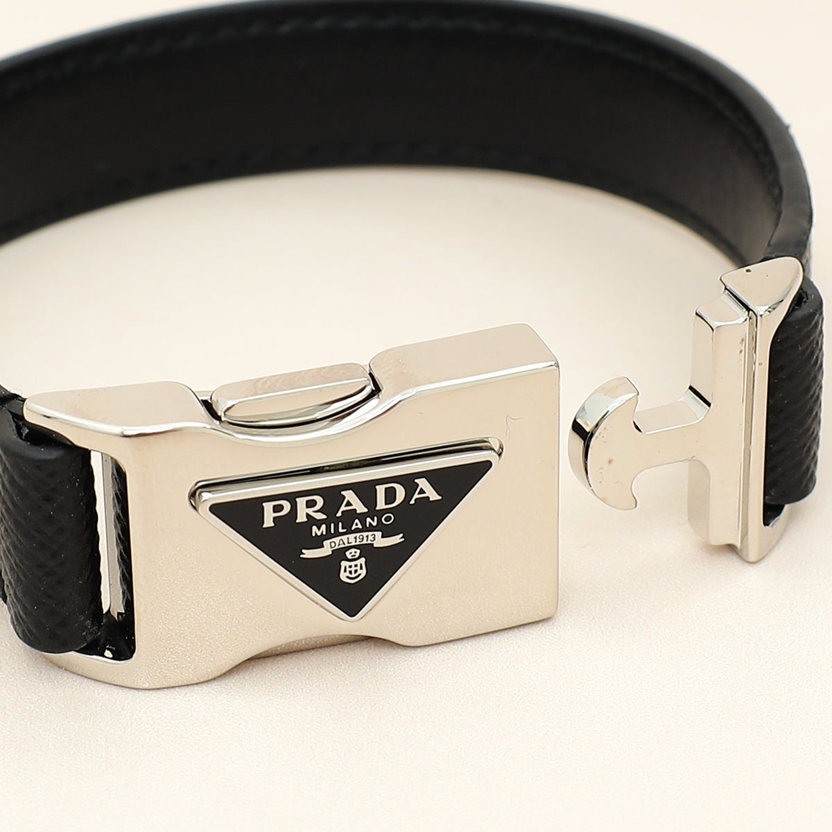 Prada Black Men Bracelet