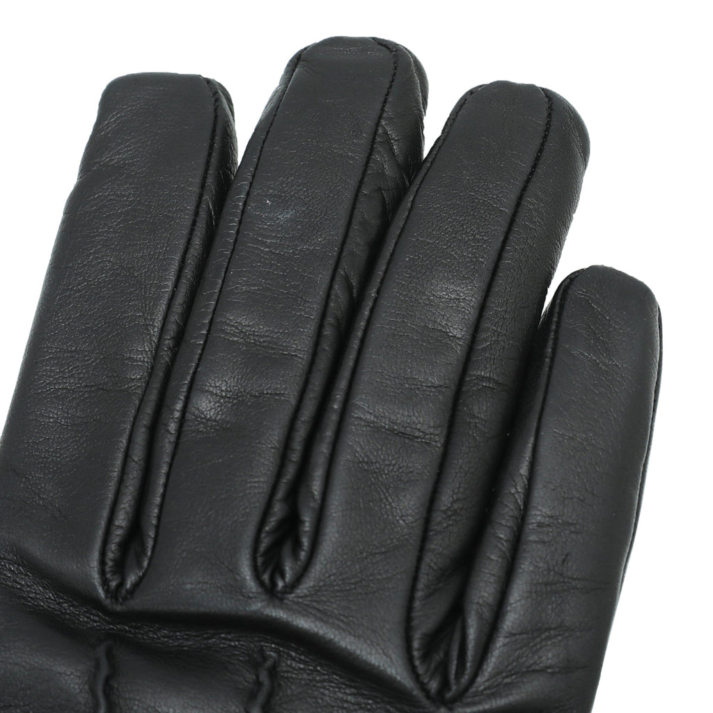 Prada Black Gloves