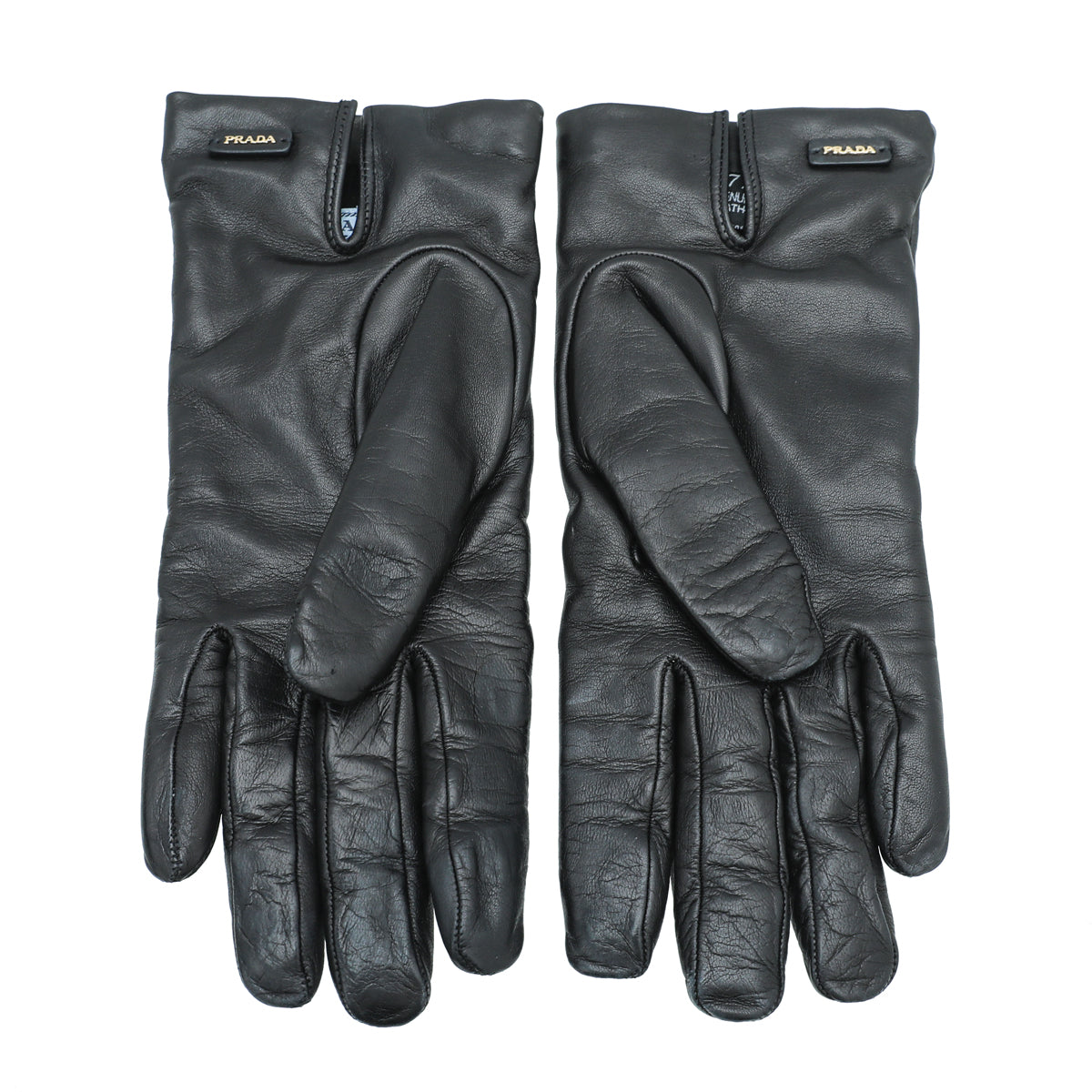 Prada Black Gloves
