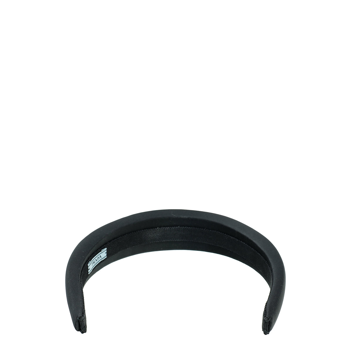 Prada Black Logo Re-Nylon Headband