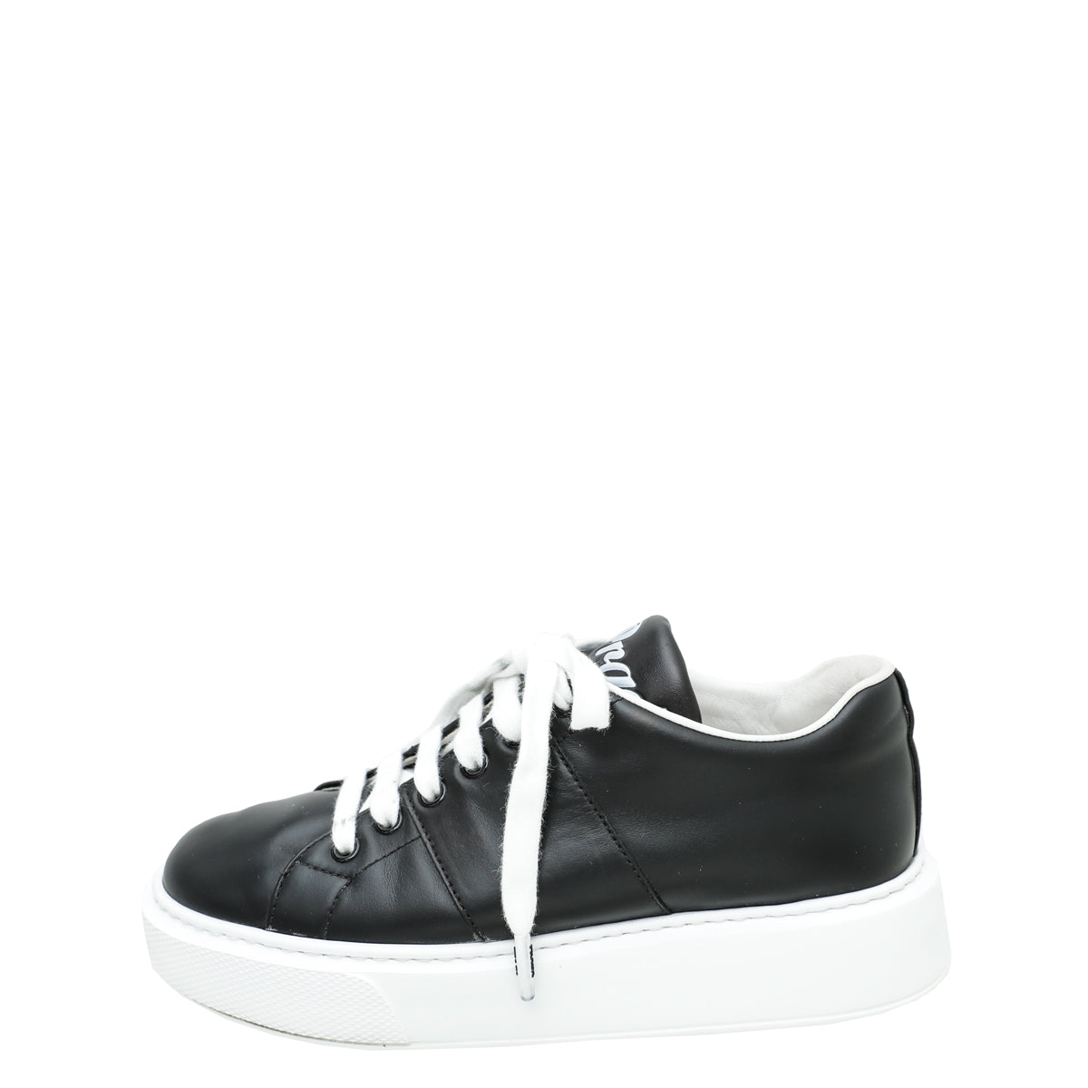 Prada Black Logo Sneaker 36