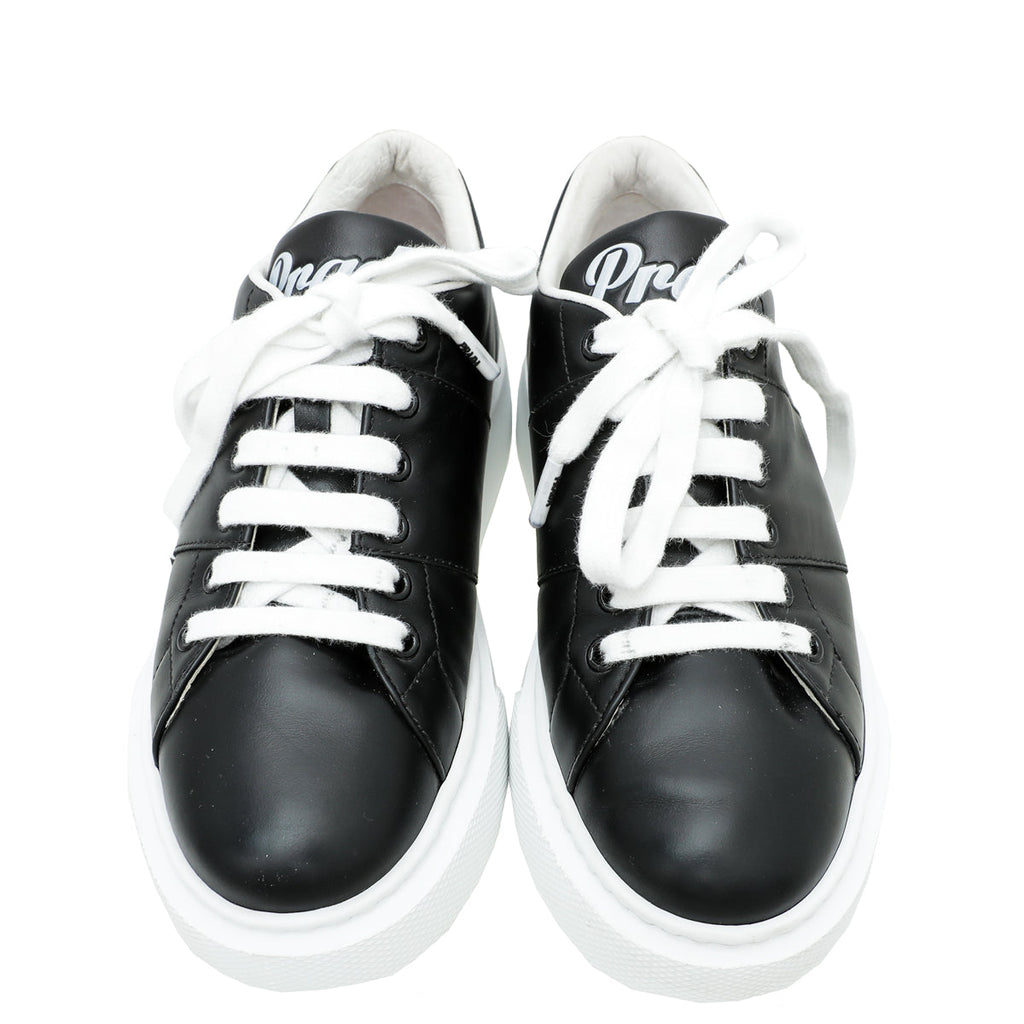Prada Black Logo Sneaker 36