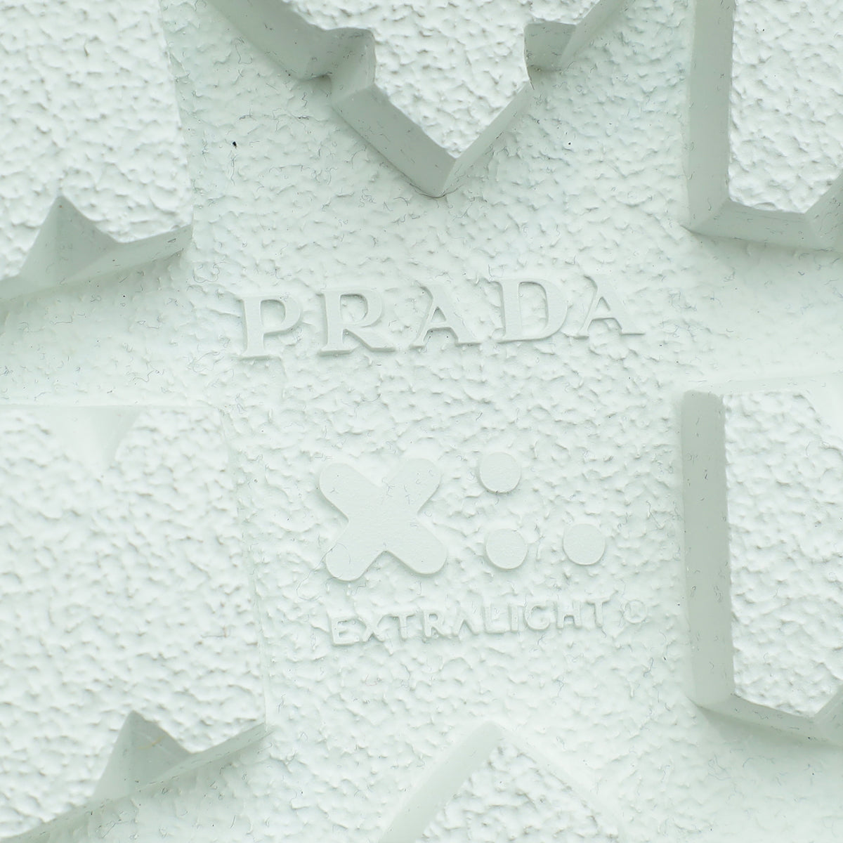 Prada White Logo Shearling Slide Sandal 36.5