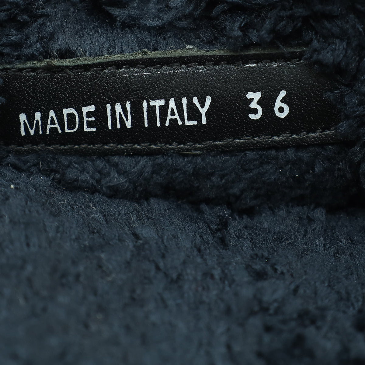 Prada Black Terry Cloth Slides 36