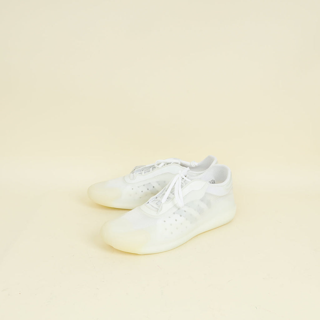 Prada White Primegreen  x Adidas A.P Luna Rossa 21 Sneakers (For Men) 12.5