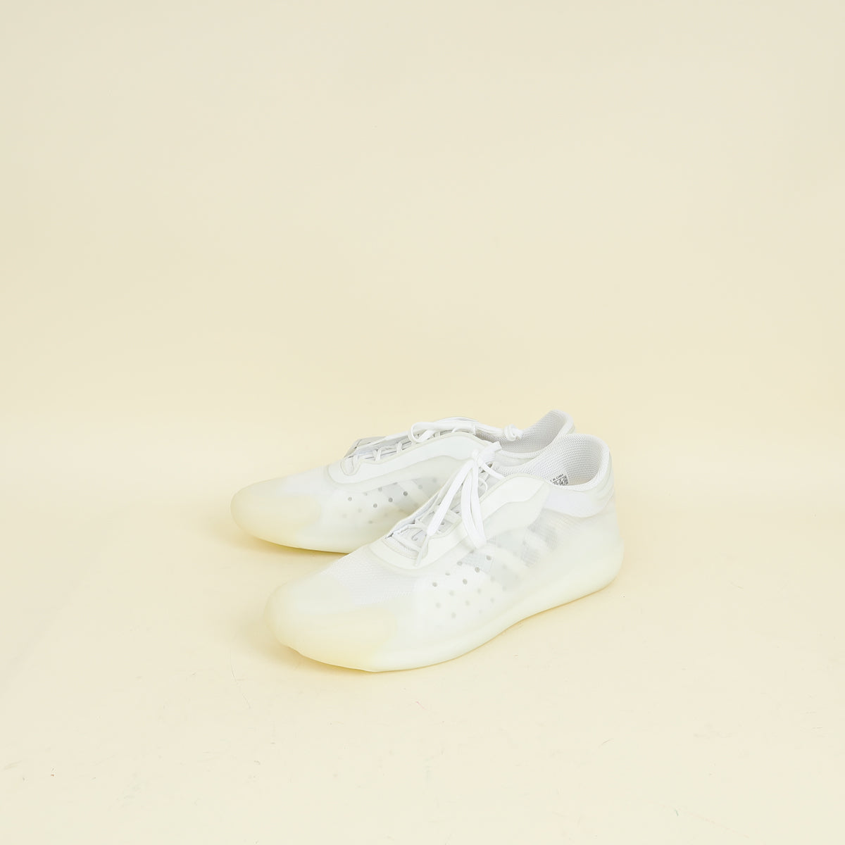 Prada White Primegreen  x Adidas A.P Luna Rossa 21 Sneakers (For Men) 12.5