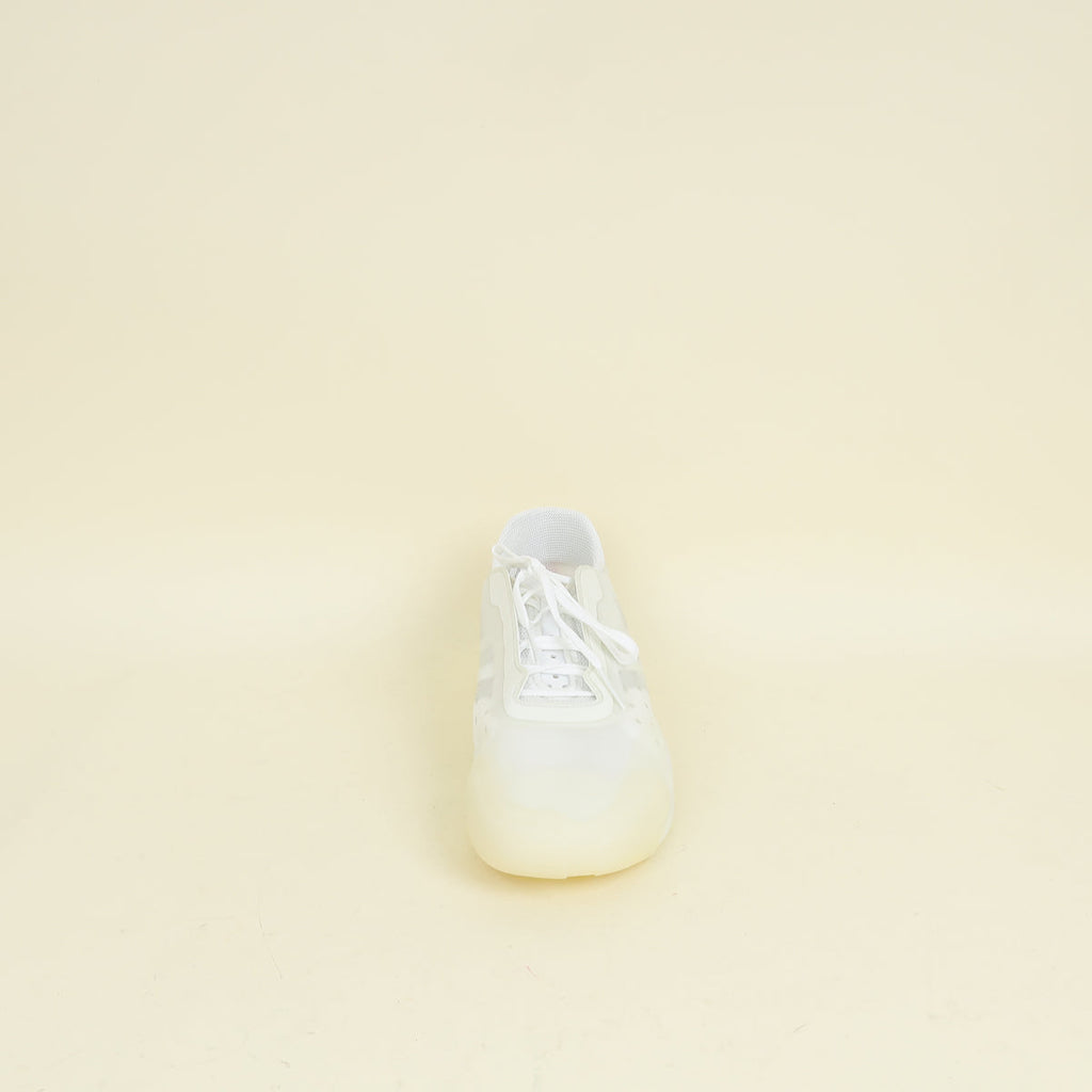 Prada White Primegreen  x Adidas A.P Luna Rossa 21 Sneakers (For Men) 12.5