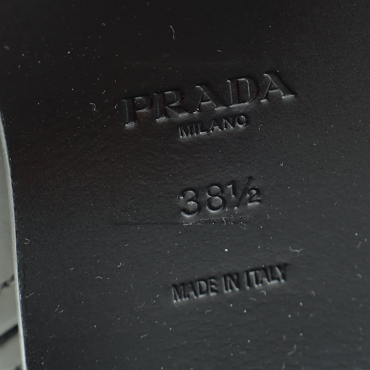 Prada Black Triangle Logo Re-Nylon Knee-High Boots 38.5