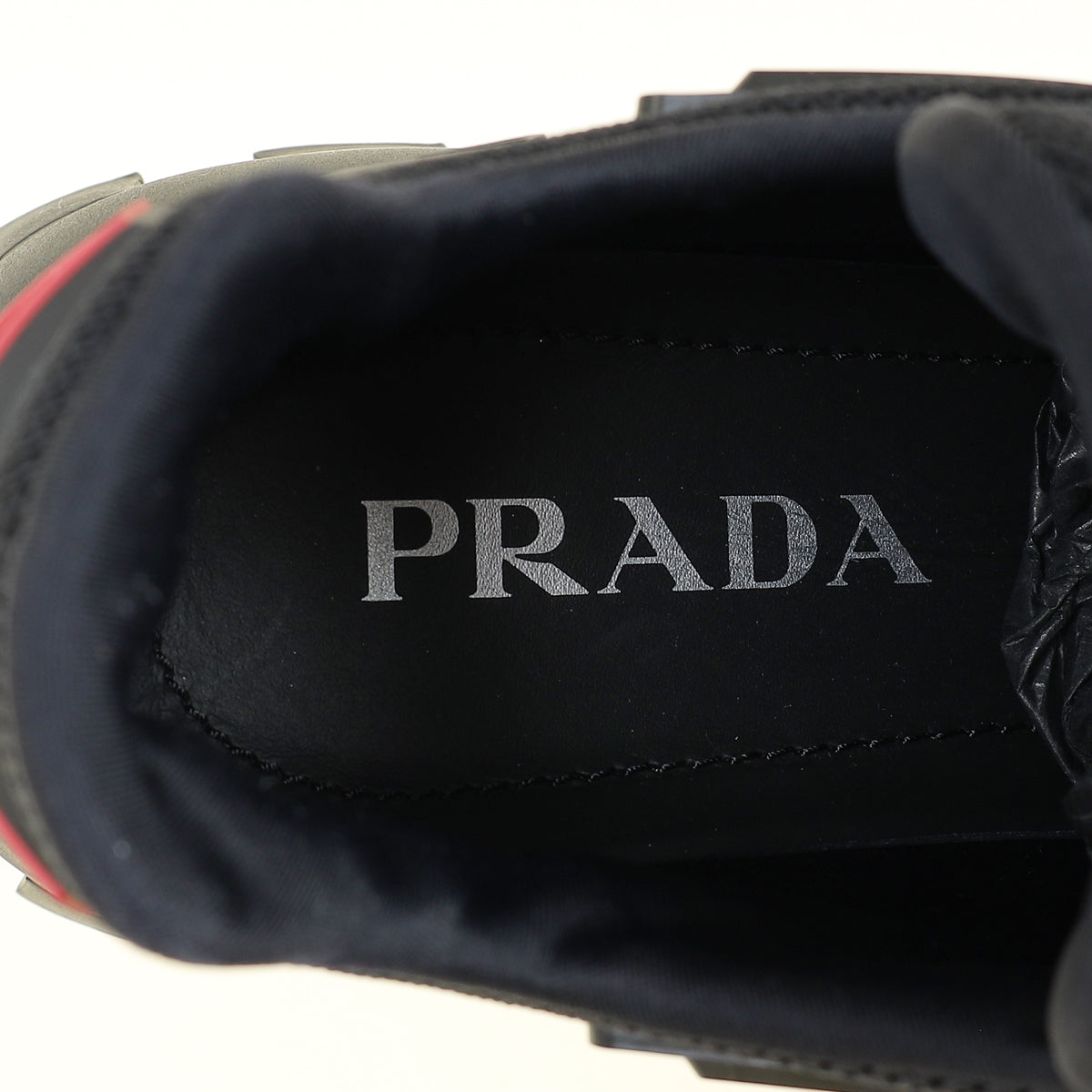 Prada Black Cloudbust Thunder Chunky Sneakers 36.5 (for Ladies)