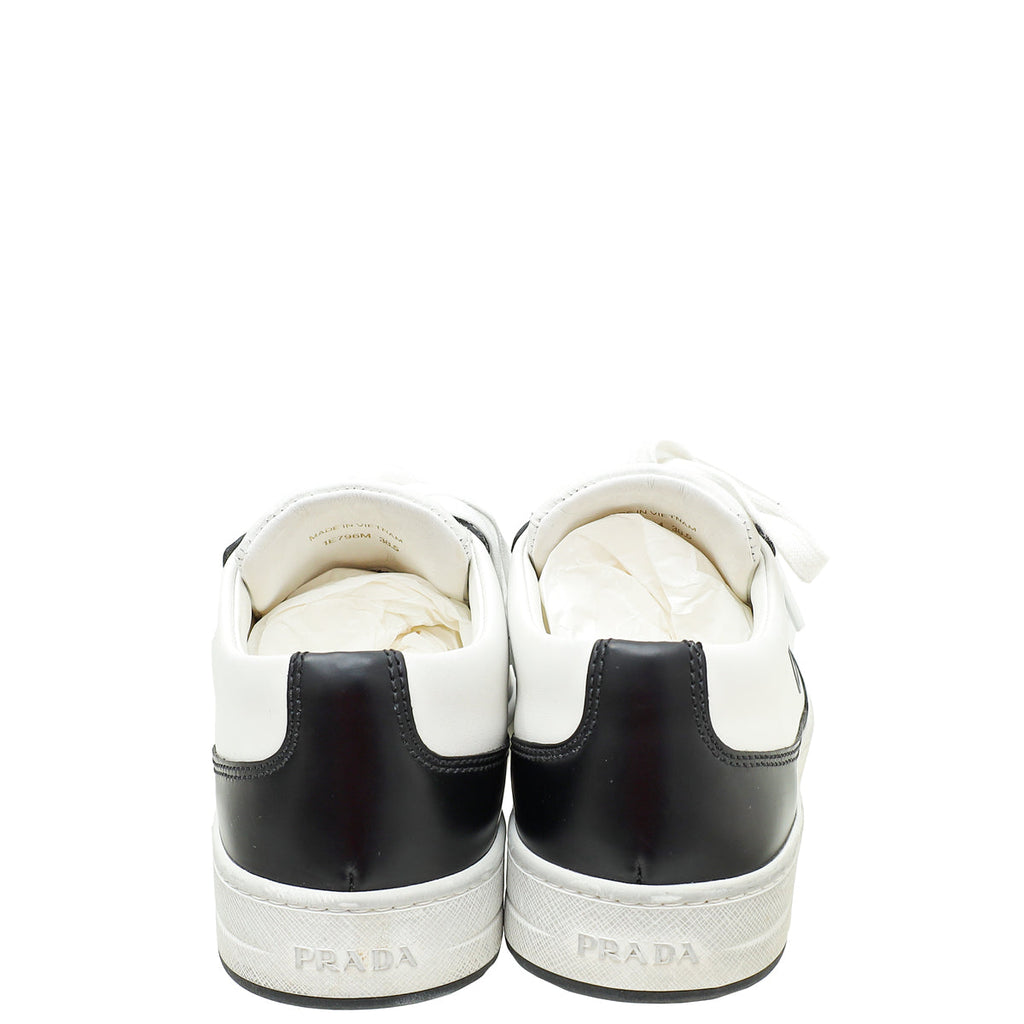 Prada Bicolor Logo Sneaker 38.5