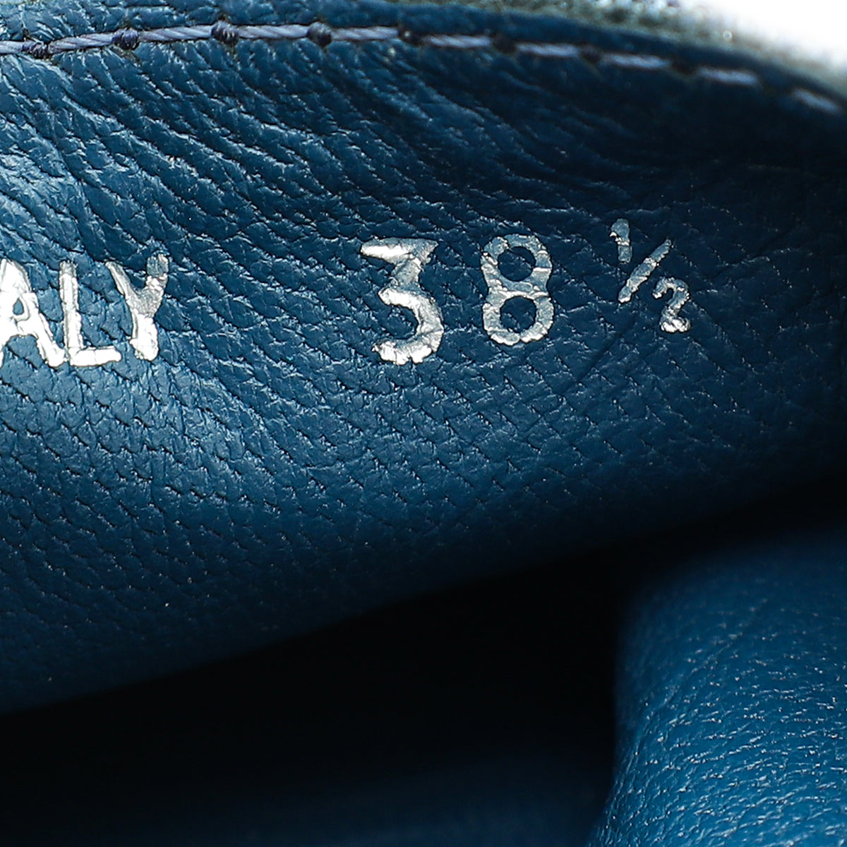 Prada Blue Denim Logo Mules Espadrille 38.5