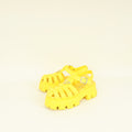 Prada Yellow Foam Rubber Sandal 38