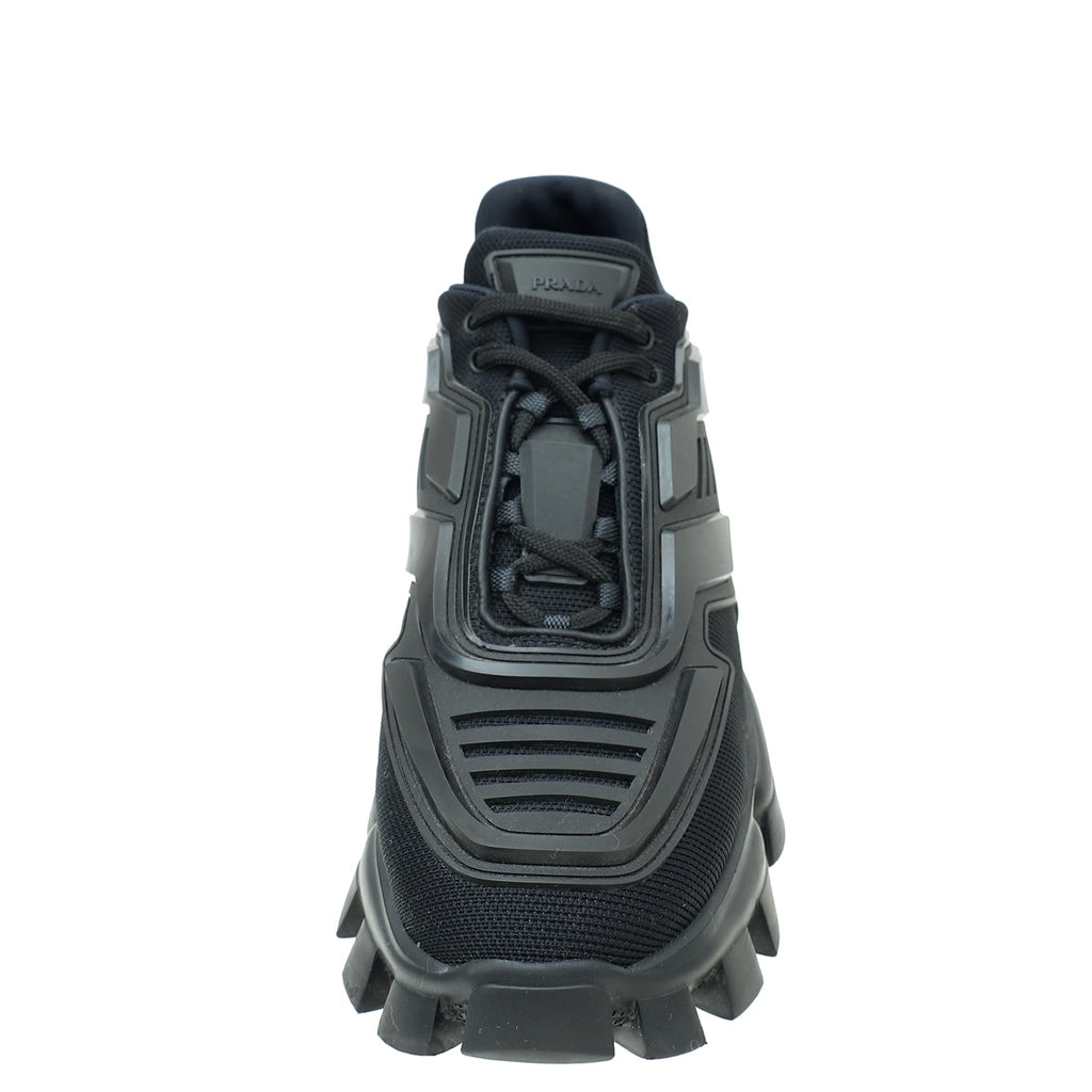 Prada Black Cloudbust Thunder Sneakers 38
