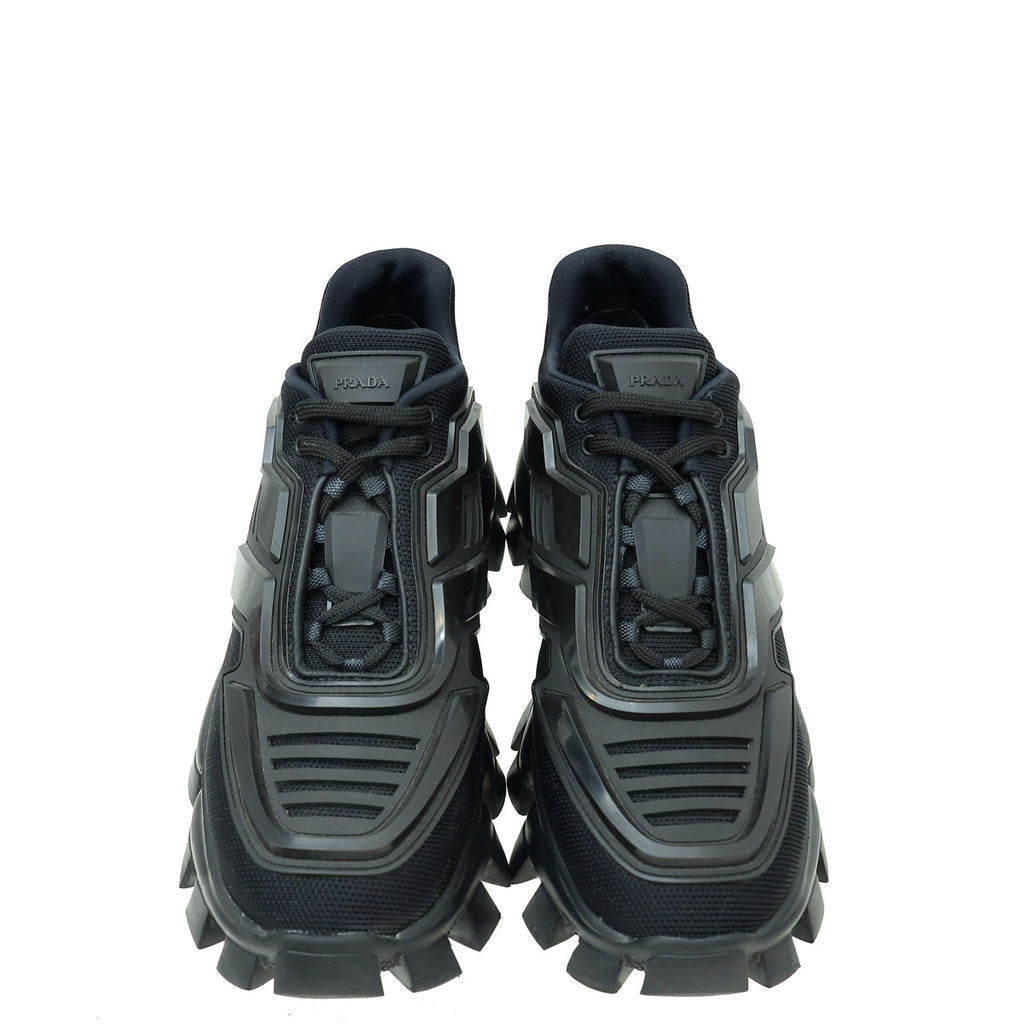 Prada Black Cloudbust Thunder Sneakers 38