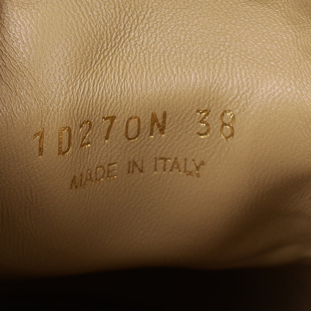 Prada Ecru Logo Suede Loafers 38
