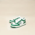 Prada Bicolor Downtown Perforated Sneakers 37.5
