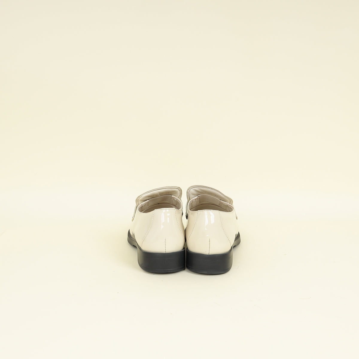 Prada Ivory Cream Loafer 38
