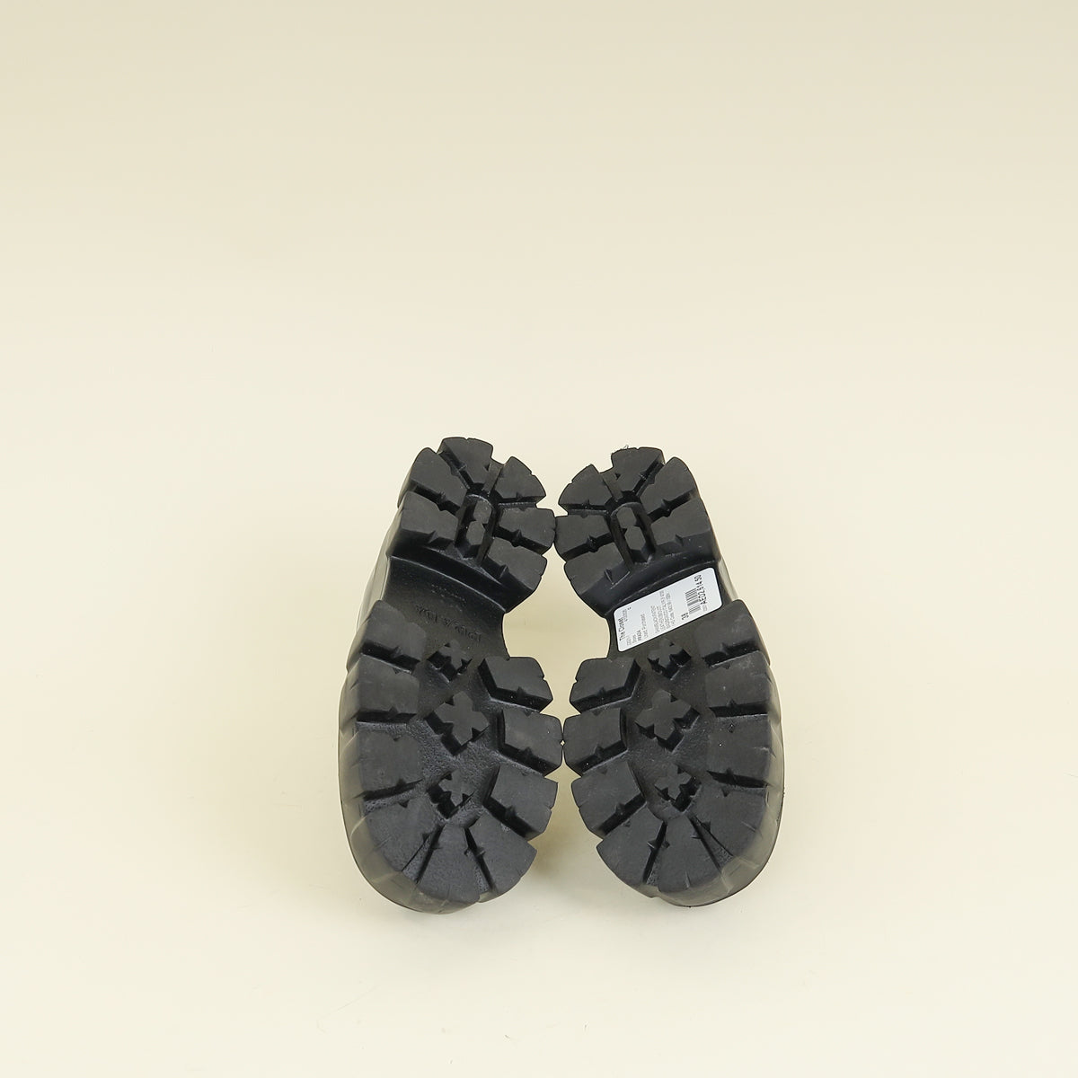 Prada Black Monolith Loafer 38