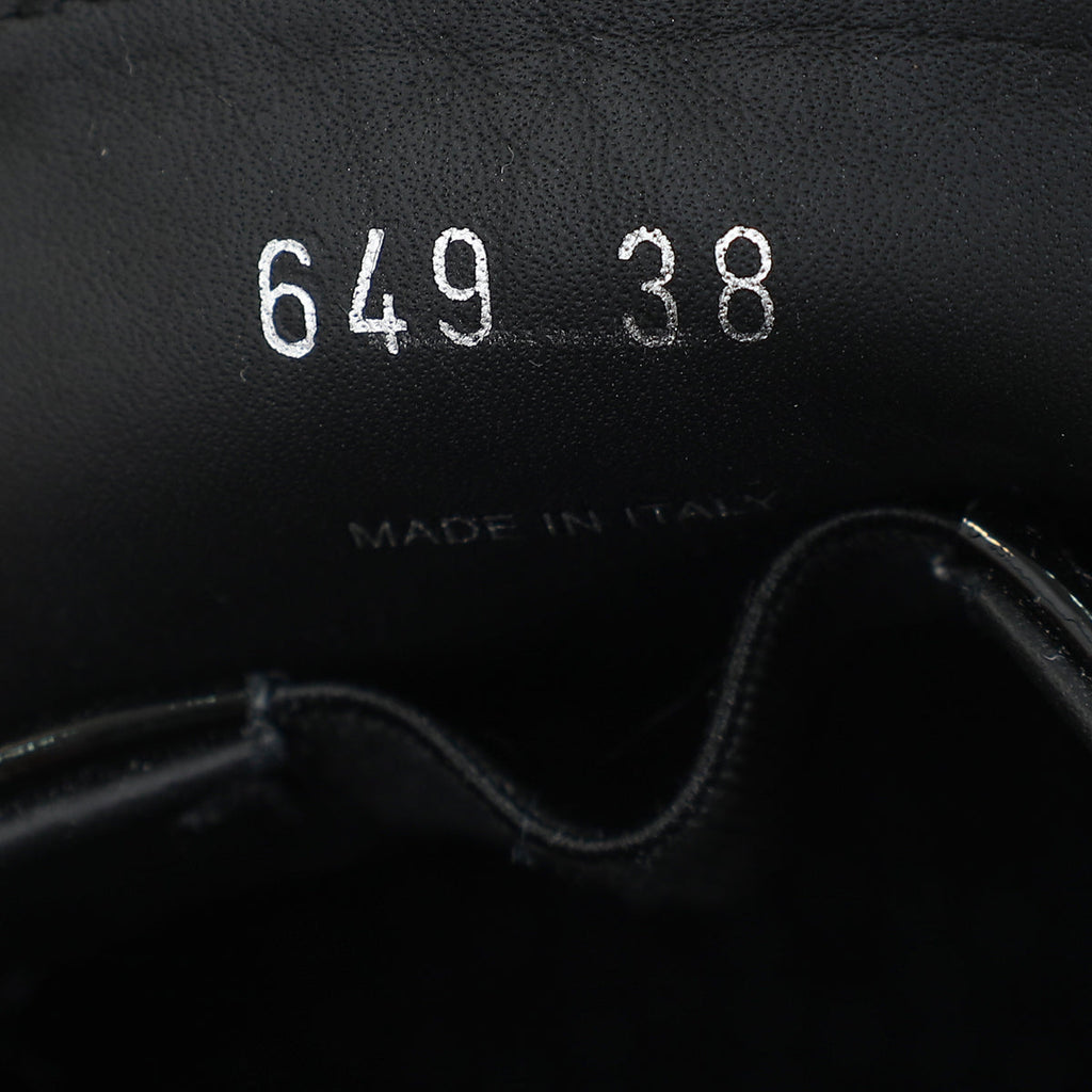 Prada Black Monolith Loafer 38