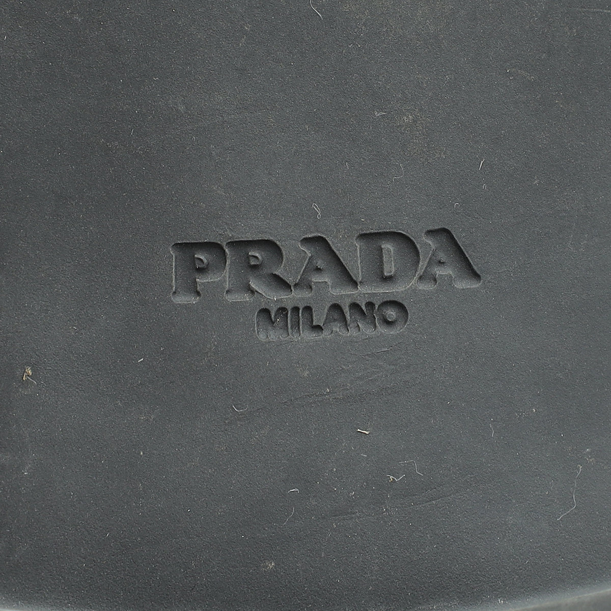 Prada Black Triangle Logo Loafers 39.5