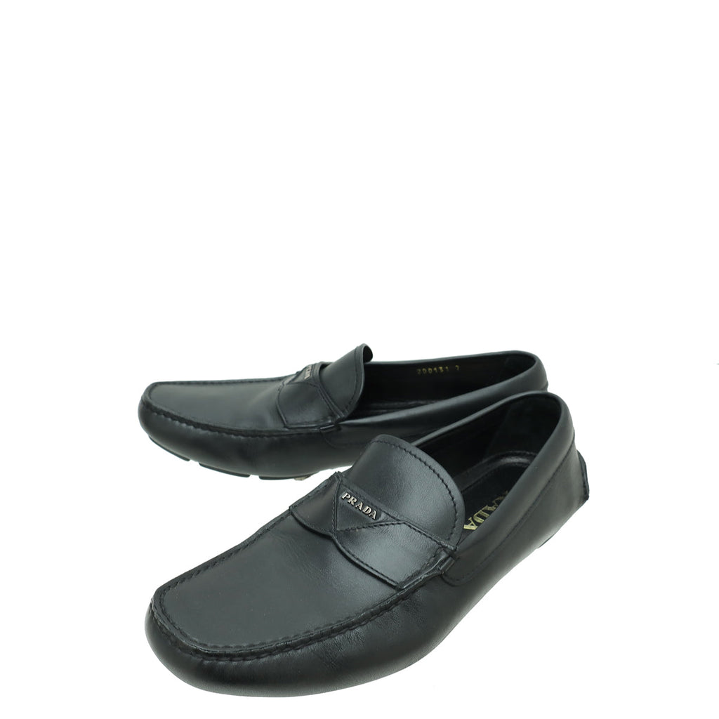 Prada Black Business Loafers 7