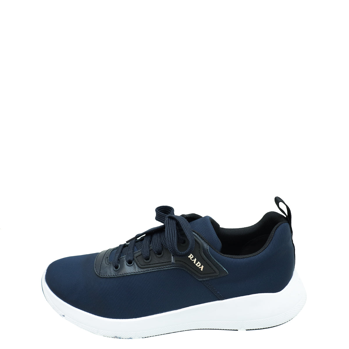 Prada Tricolor Fabric Lace Up Sneaker 8.5