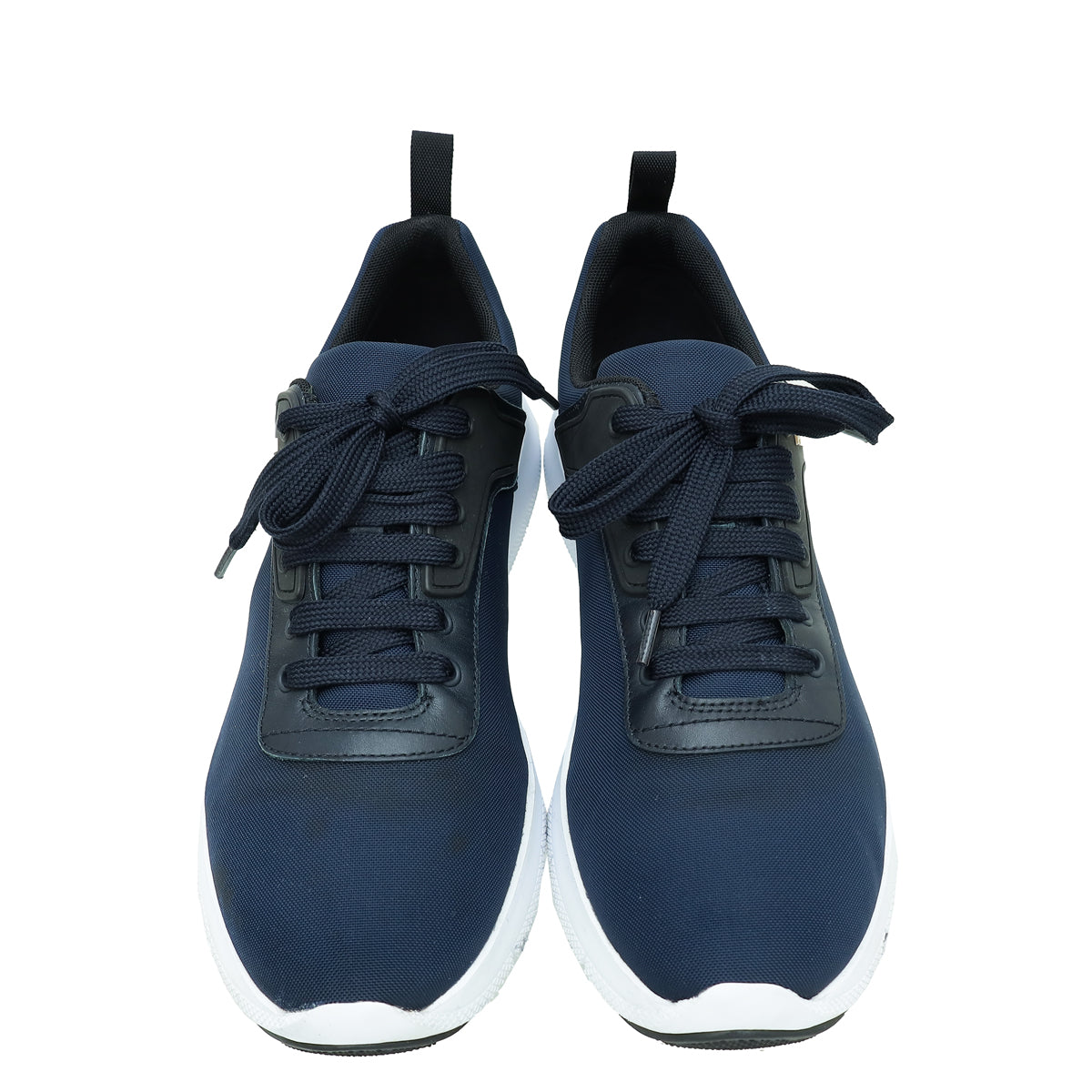 Prada Tricolor Fabric Lace Up Sneaker 8.5